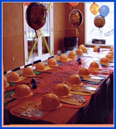 Great 3 Year  Old  Birthday  Party  Idea A Bob the Builder 