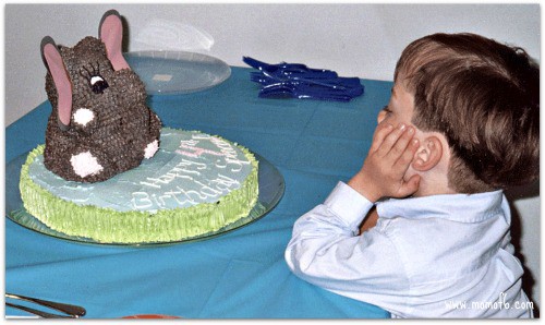 elephant birthday cake
