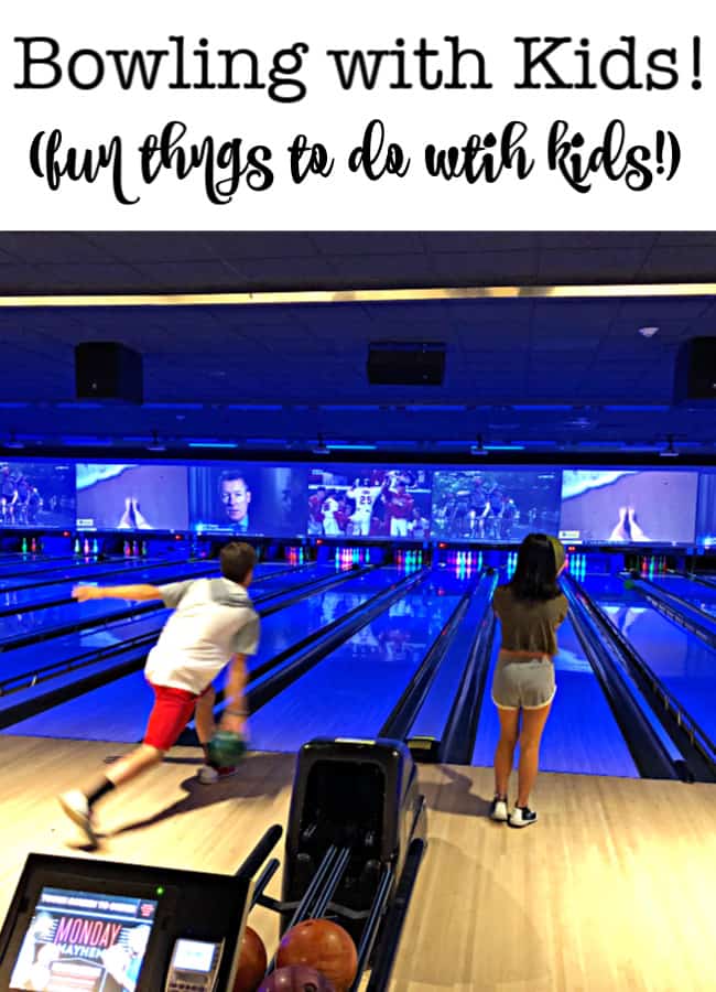 Since bowling is an indoor and air-conditioned activity- it makes for a great DIY summer camp field trip, especially on a rainy day!  I have a few tips for you to make summer bowling with kids inexpensive and fun!