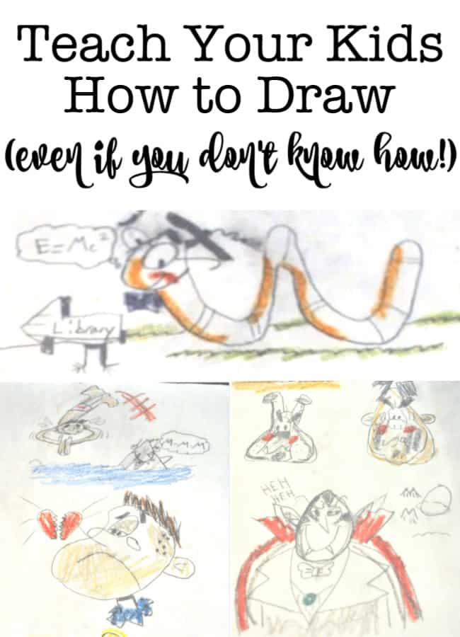 My kids said that they wanted to learn how to draw this summer- but drawing is not in my personal skill set! So I found 3 ways to teach kids how to draw!