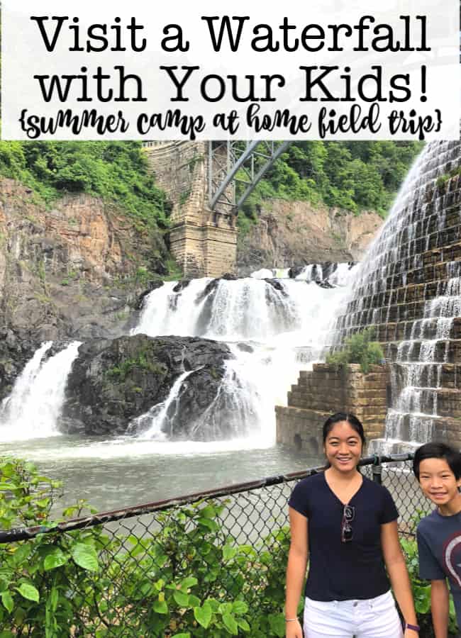Taking a nice hike to visit a waterfall with your kids is a fantastic field trip to take during the summer! Waterfalls of almost any size are quite awe-inspiring- and not only for the kids!