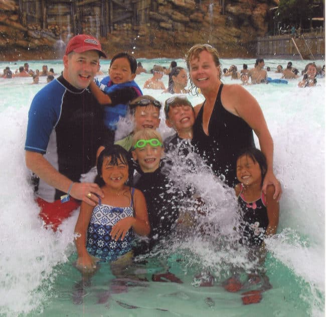 water parks with kids