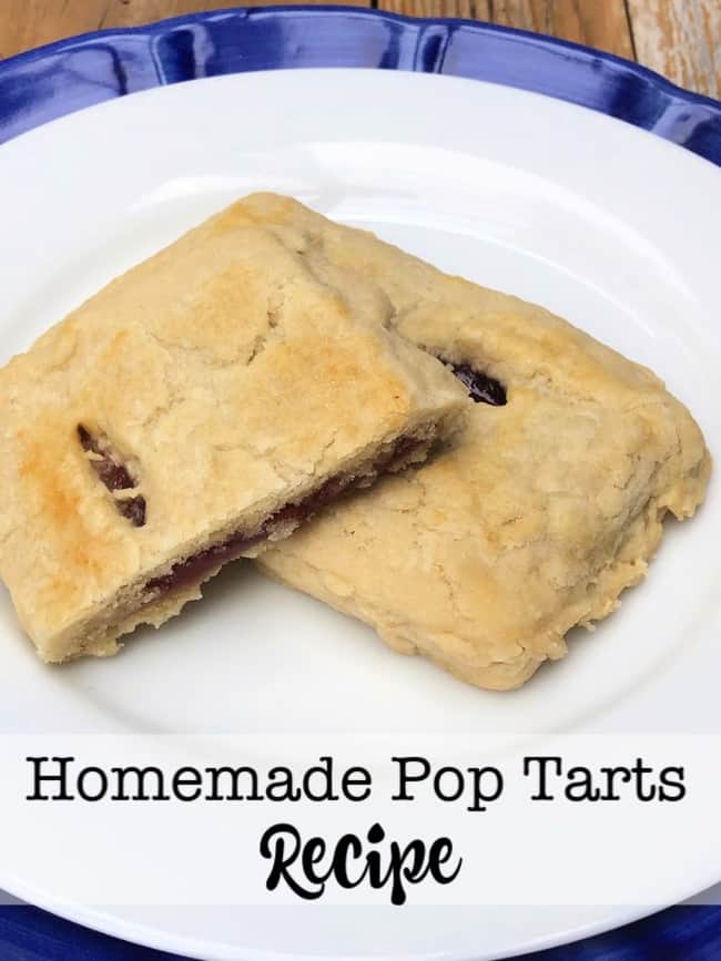 Homemade pop tarts are like little pie-pockets of deliciousness that are SO much better than the store-bought variety!