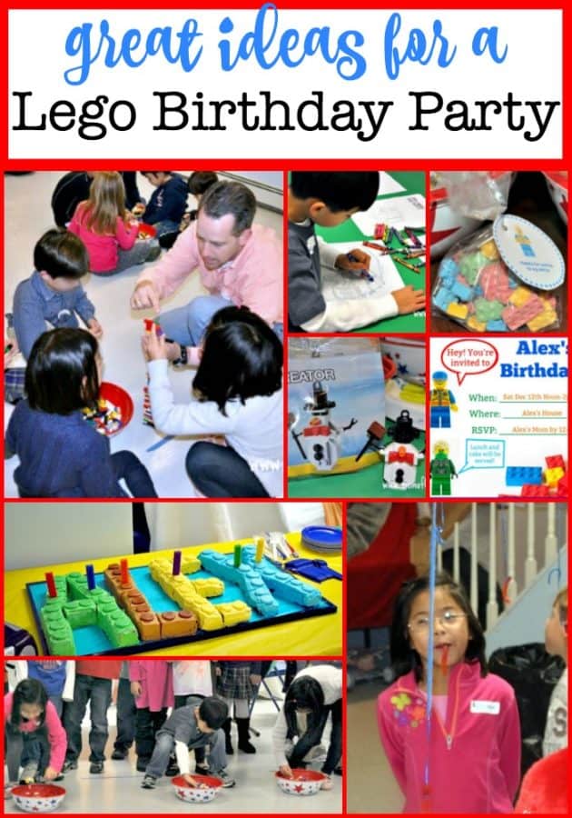 Does your child love Legos? Here is a post packed with ideas on how to throw a fun Lego birthday party- complete with Lego party games and crafts, and a homemade Lego birthday cake!