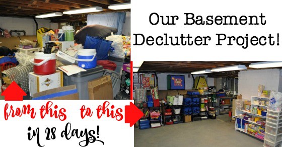 How to Declutter and Organize the Basement - So Much Better With Age