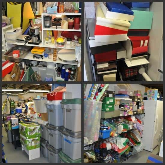 We decluttered our over-stuffed basement in just 29 days! Here's how to declutter YOUR basement! (Great tips here!)