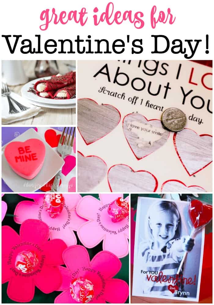 It's hard to believe that Valentine's Day is just around the corner! So in celebration of the upcoming day of LOVE- here are some great ideas for Valentine's Day! 
