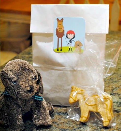 puppies and ponies party favors