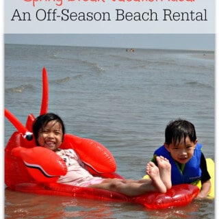 If you are looking for some great spring break ideas- why not consider an off-season home or condo rental? This post gives you all the details on how to find the perfect rental for your spring break!