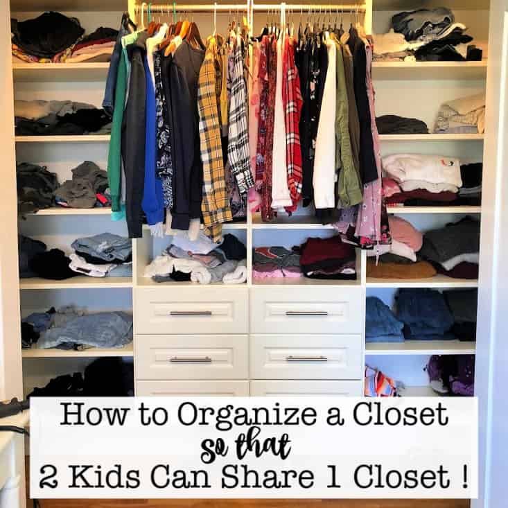 Organize Your Child's Closet With These Kid-Friendly Ideas  Kids closet  organization, Closet makeover, Closet organization solutions