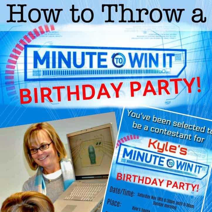 Minute to Win It Birthday Party! - MomOf6