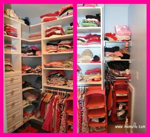 Organizing Shared Closets For Kids - Modesto, California