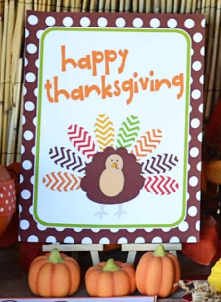 Happy Thanksgiving Print