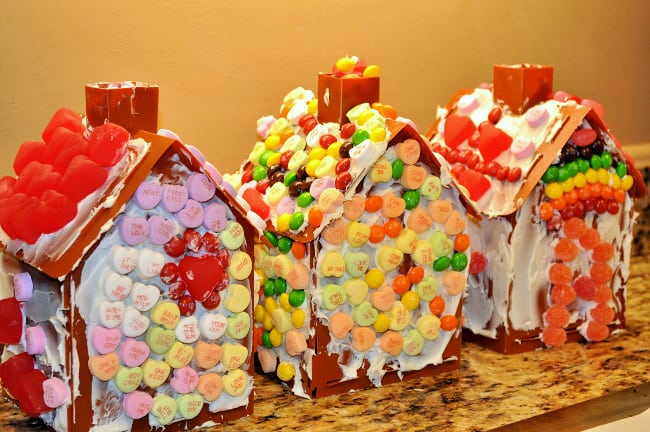 simple gingerbread house