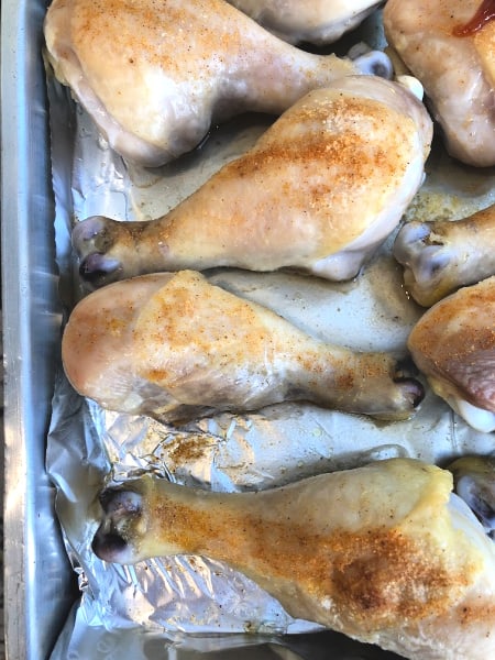 oven roasted chicken legs recipe