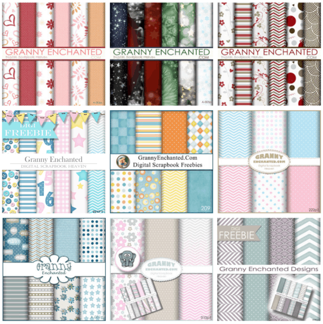 As part of our series on Digital Scrapbooking, here's a list of my favorite sites to find free digital scrapbook paper to use in your page layouts!