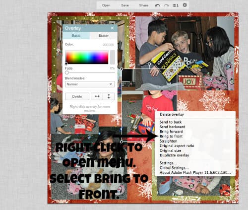 In this post, you'll learn how to add text to your digital scrapbook layouts, how to personalize the text if you are creating individual scrapbooks for each of your children, and how to swap out pictures on a scrapbook page so as to make each child's page unique. Part of our series on how to create digital scrapbooks using PicMonkey!