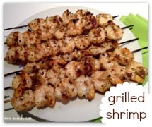 Grilled Shrimp with Garlic & Breadcrumbs- Badge