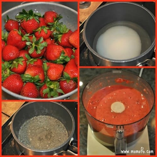how to make strawberry sorbet