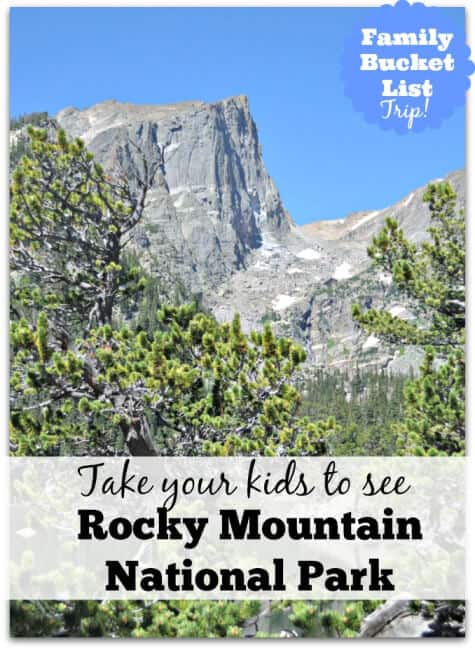 Rocky Mountain National Park is an amazing place to visit with kids! The hiking is awesome, and what kid wouldn't love to take a trail ride and learn all about the park from a wrangler? With plenty of chances to spot wildlife and even earn a Junior Ranger badge- this national park should be on every family's bucket list!