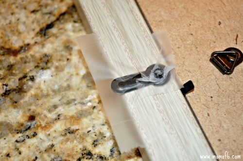 How to Repair a Picture Frame (Where the Fasteners are Broken