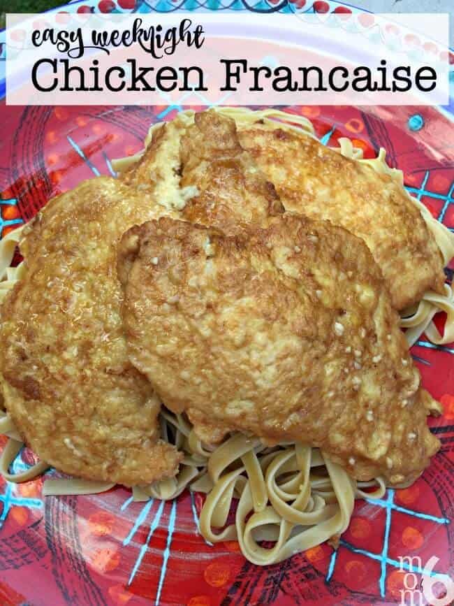 This is a great weeknight recipe that takes chicken breasts and pairs them with a light lemon sauce. Kids will love this recipe for easy chicken francaise!