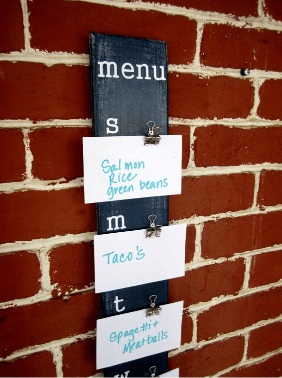 10 Great Menu Board Ideas! - MomOf6