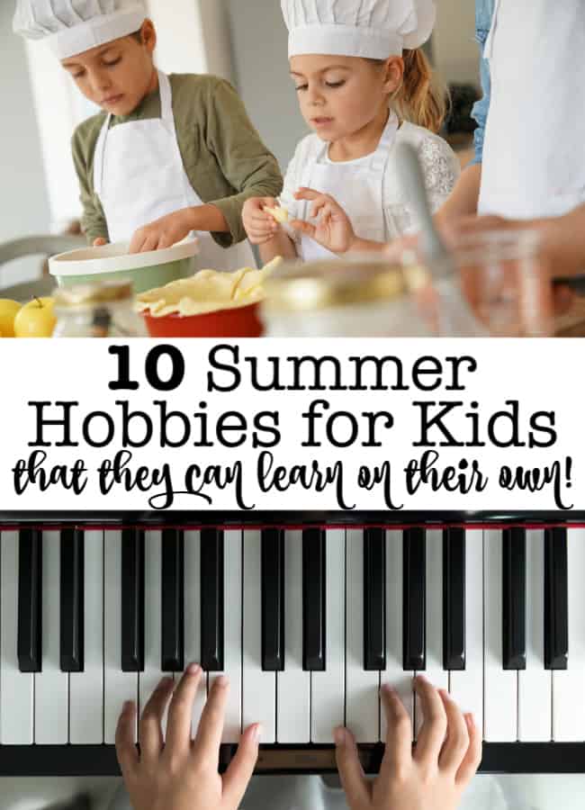 What if you gave your kids permission for screen time- as long as it was helping them to learn a new skill? Here are 10 summer hobbies for kids- that they can learn on their own via an online class!