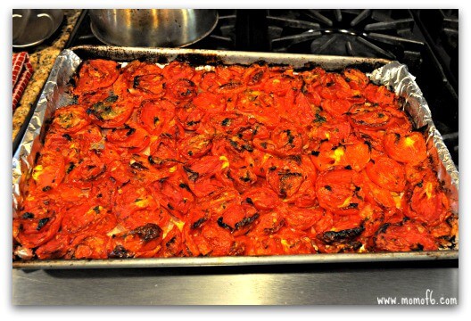 Roasted Tomato Sauce- after roasting