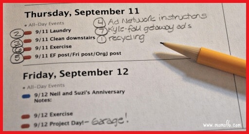 Use your calendar as your to do list