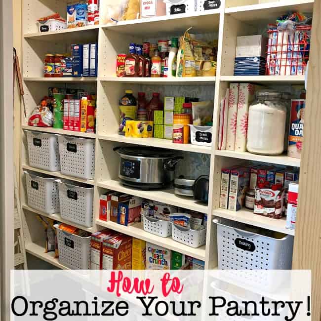 How to Organize Your Kitchen Cabinets and Pantry - Feed Me Phoebe