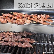 A flavorful Korean marinade makes these kalbi kebabs taste amazing!