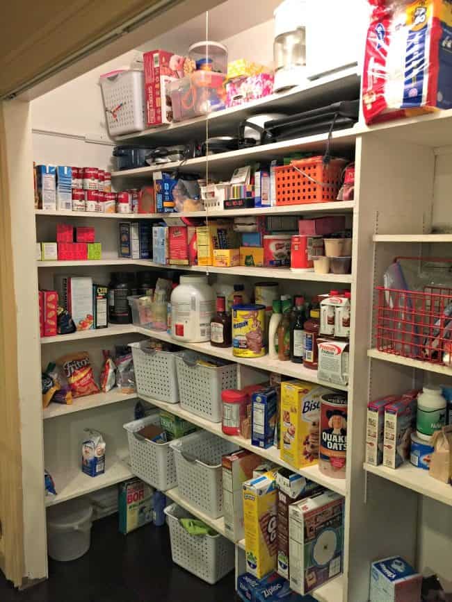pantry makeover-before