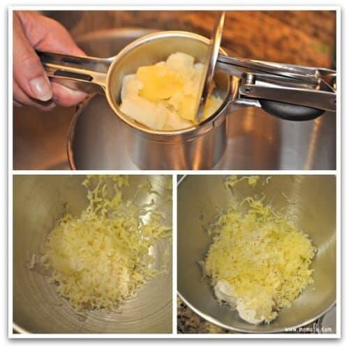 how to make mashed potatoes with a potato ricer