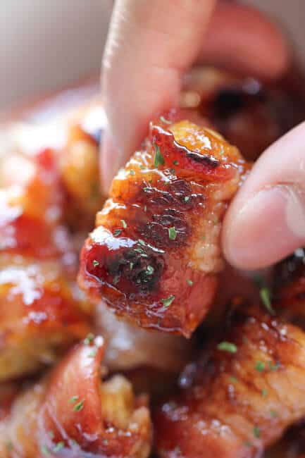 bacon wrapped tater tots