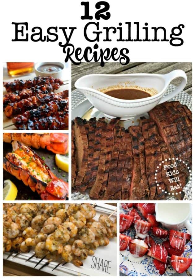 Now that we are enjoying warm days where leaves and flowers are emerging and everything feels so fresh and new again, it makes me want to get outside and start gardening and grilling! Here are 12 easy grilling recipes to make this spring!