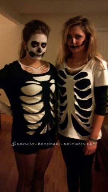 skeleton costume you can make