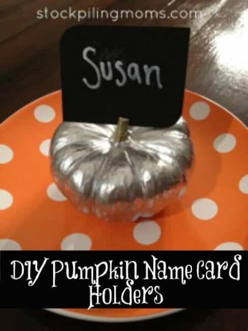 Thanksgiving Name card holders