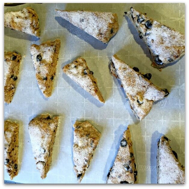 how long to bake blueberry scones
