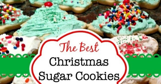The Best Christmas Sugar Cookies EVER! - MomOf6