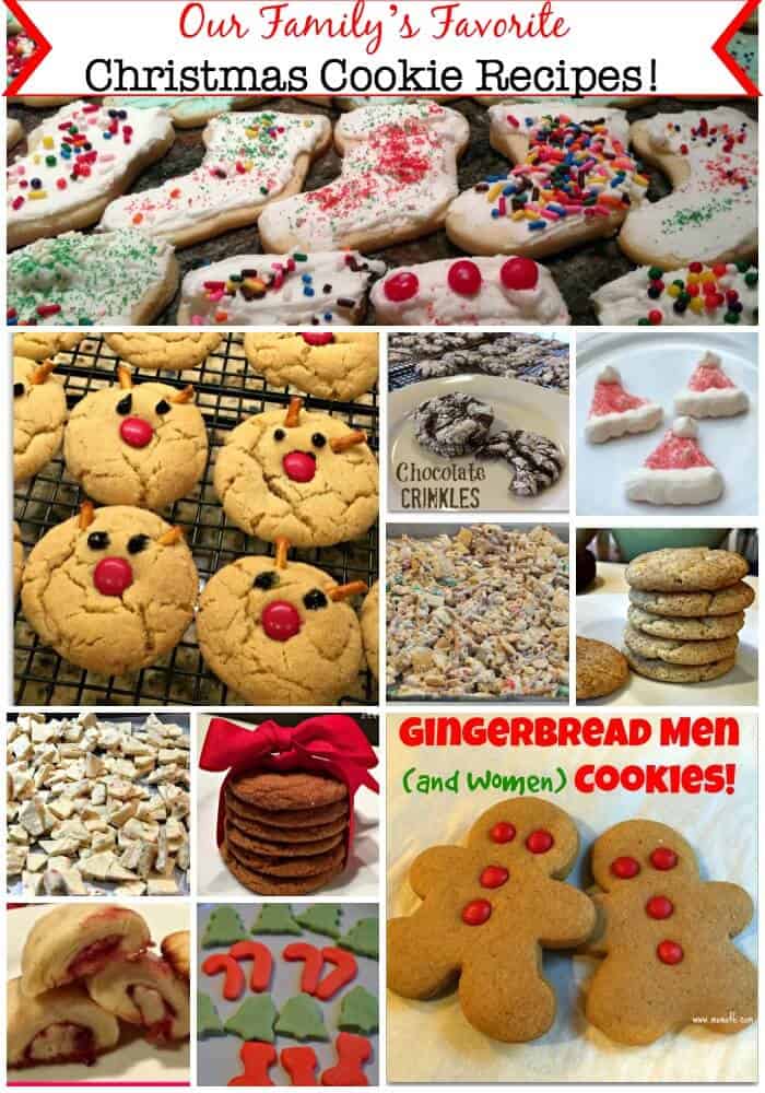 Christmas cookies are a tradition in my home, and I know I am raising the next generation of holiday cookie bakers! These are the Christmas cookie recipes that we love, and that I will be making this year!