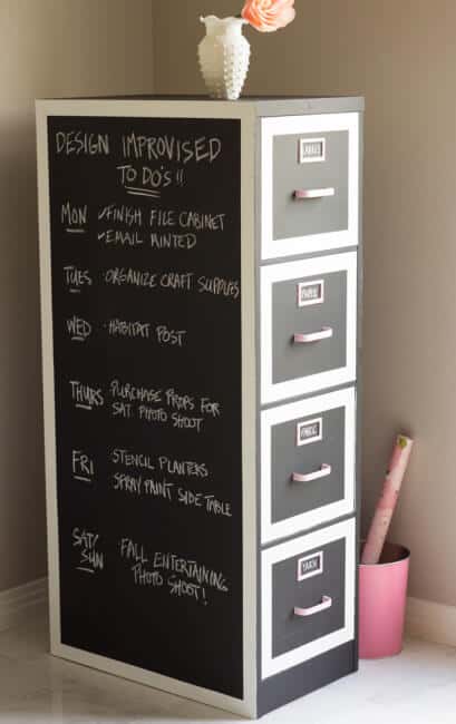 filing cabinet for organized home office