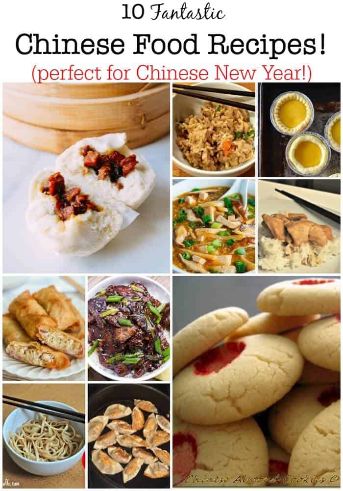 10 Fantastic Chinese Food Recipes that are perfect for celebrating Chinese New Year with your family!