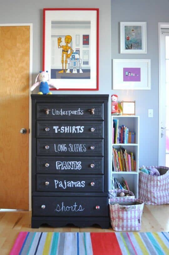 children's room organization ideas