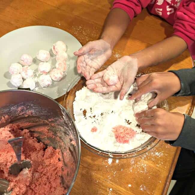 pink velvet cookies recipe