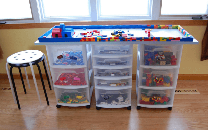 ways to store kids toys