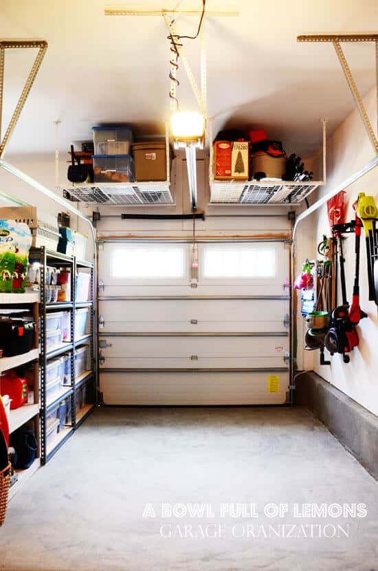 Garage storage ideas to help you get organized this fall