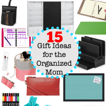 Whether a Mom already considers herself to be fairly organized, or is she is someone is who is still hoping to (someday) get there- she will appreciate these thoughtful gifts that are perfect for the organized Mom!