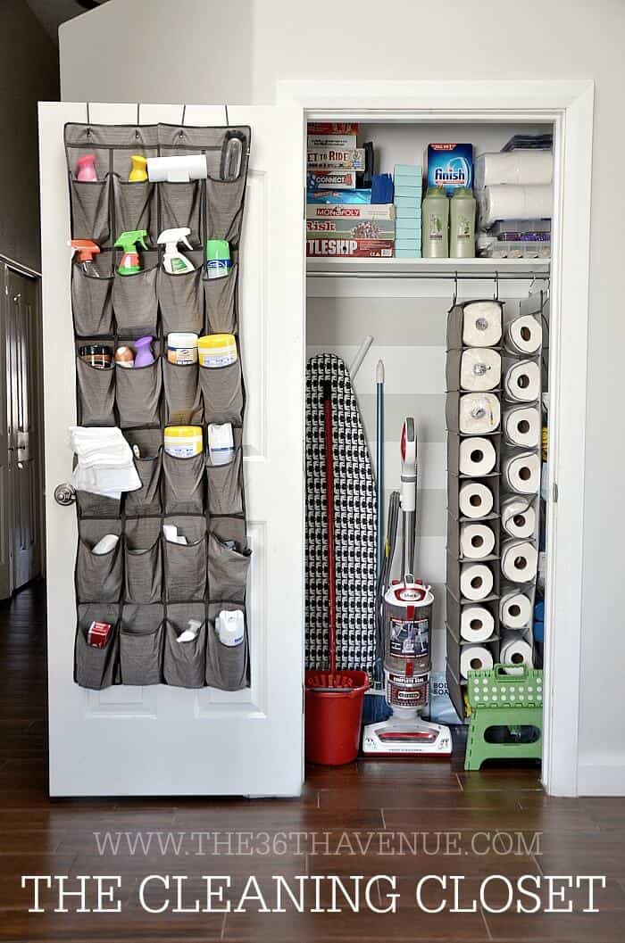 I think most of us want to make the most out of every square inch of our closet space while also keeping things neat and orderly so we can find what we're looking for! Which is why I gathered together 12 organized closet ideas to inspire all of us to get organized with our storage (and make it all look pretty too!)
