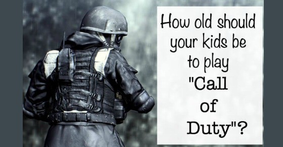 Should Your Kids Play Call Of Duty (& Other Mature Video Games)? - The Mom  Edit